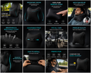 Comfort India Premium Car Seat Headrest Neck Rest Cushion